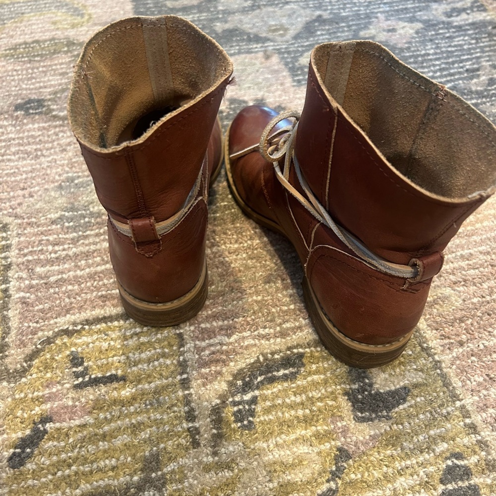 🥾Timberland Brown Lace Up Women's Boots - Picture 2 of 5